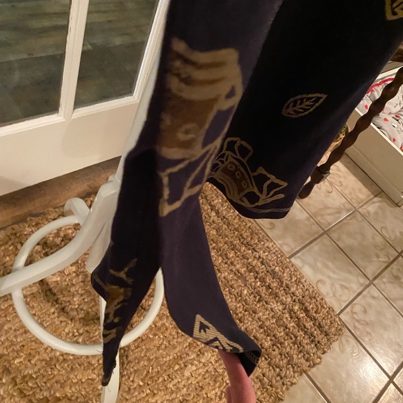 Vintage Key Wear Elephant Midi Dress SS L - Picture 6 of 8